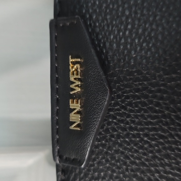 Nine West Black purse leather Man made‎ material - Picture 5 of 10